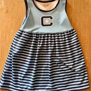 The Citadel Military College Casual Striped Dress w block C logo, size 24m